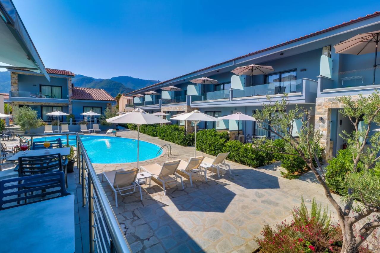 Theros Villas&Suites Chrysi Ammoudia Exterior foto